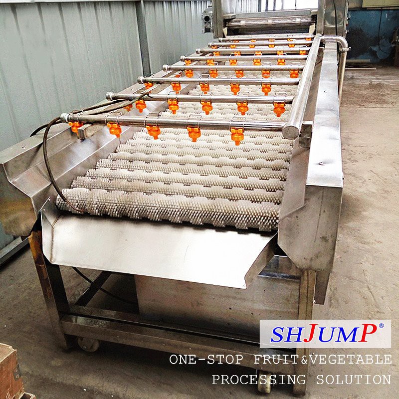 Kefová práčka s rozprašovačom